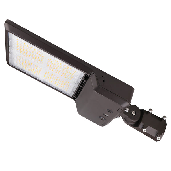 240W Max AL8 Series LED Area/Flood Light - Watt Options (240W/200W/150W) & Color Selectable (30K/40K/50K)- 33600lms - 10KV Surge Protector -UL Listed-DLC IP65