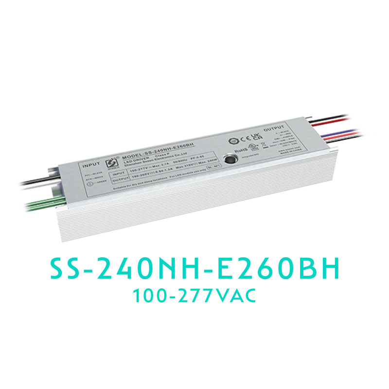 SOSEN SS-240NH-E260BH LED Driver - 240W - Dimmable