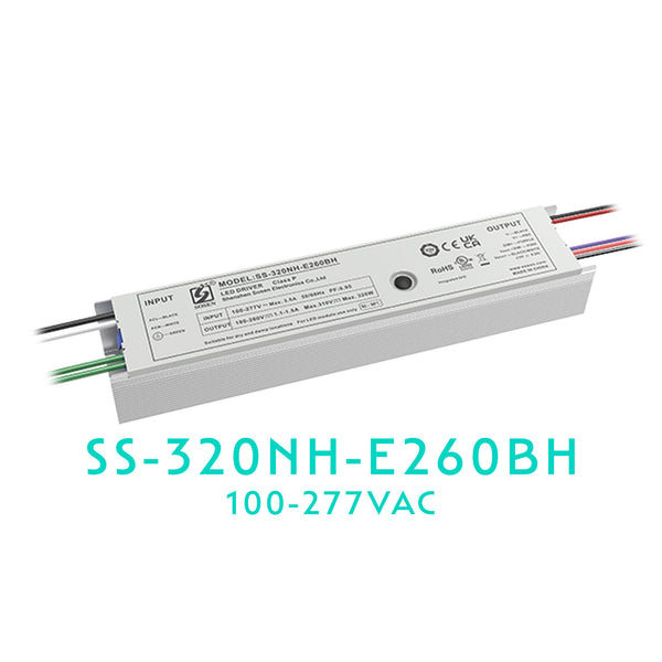 SOSEN SS-320NH-E260BH LED Driver - 320W - Dimmable