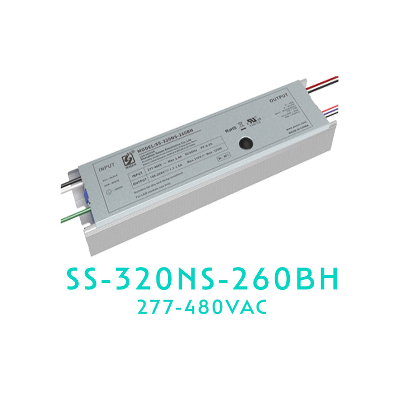 SOSEN SS-320NS-260BH LED Driver - 320W - Dimmable