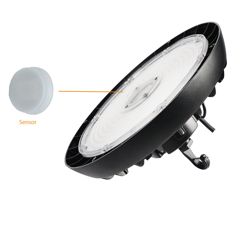 LED UFO High Bay Watt Changeable 200W/150W/100W - 28000 lumens - 5700K - Motion Sensor- IP65 Rated