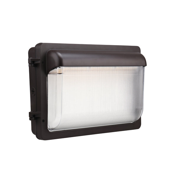 100W Wall Pack With Photocell- 13000 lumens - CCT Selectable (3K/4K/5K) - IP65 UL-Listed