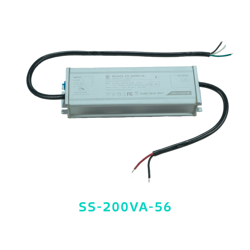 SOSEN SS-200VA-56B Constant Current Driver - 200W - IP67