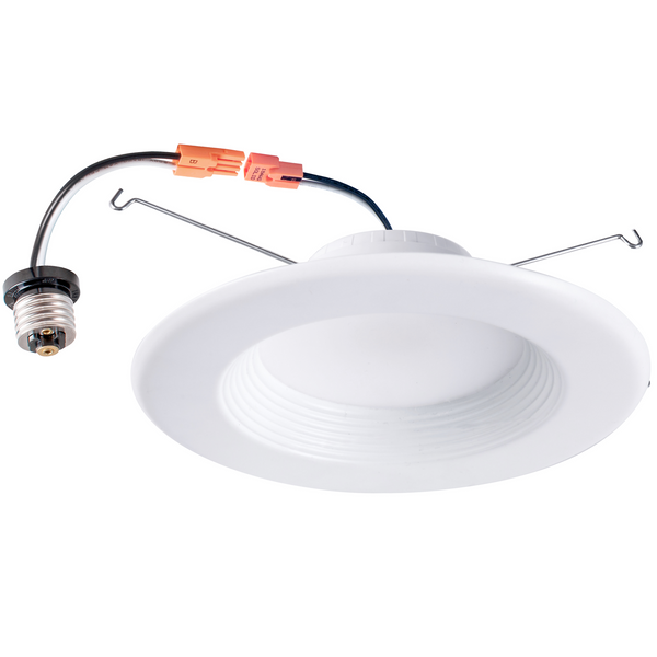 6" 15W LED Retrofit Recessed Downlight - 1100 lumens - 120W Equivalent- 120V-5CCT- 27/30/35/40/50K