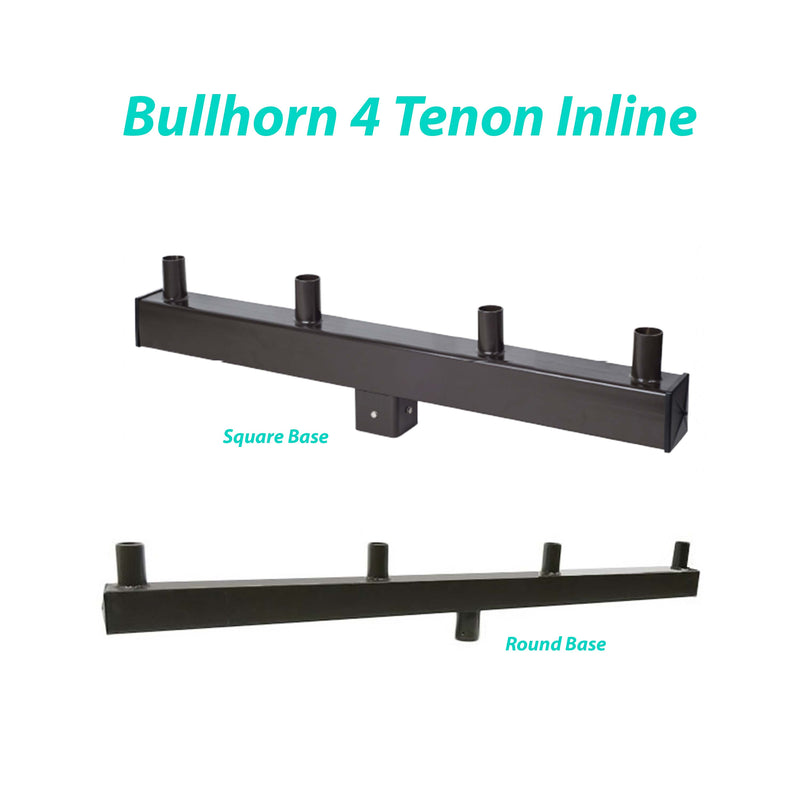 Bullhorn Round Base with 4 Tenon Inline