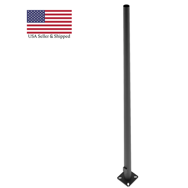 25 Foot Round Tapered Steel Light Pole - Including Shipping