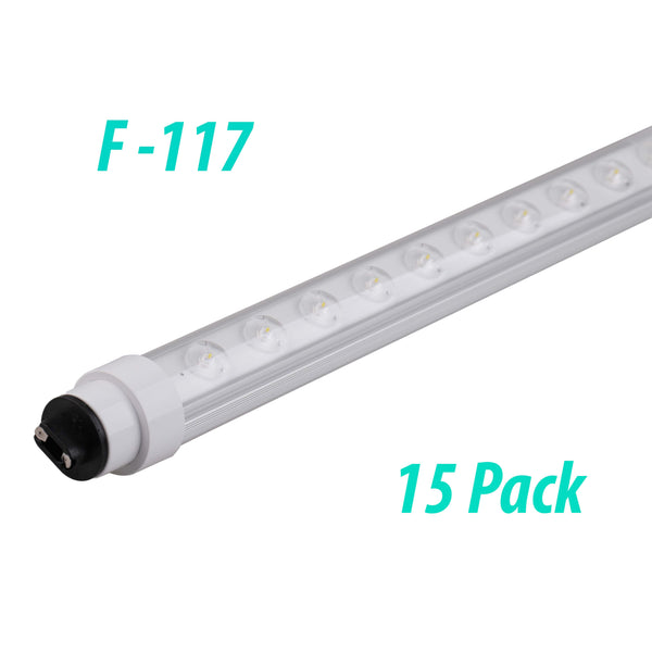 LED Sign Bulb F-117 T10 HO 6000K - 70W - 15 Pack (Additional handing charges may apply)